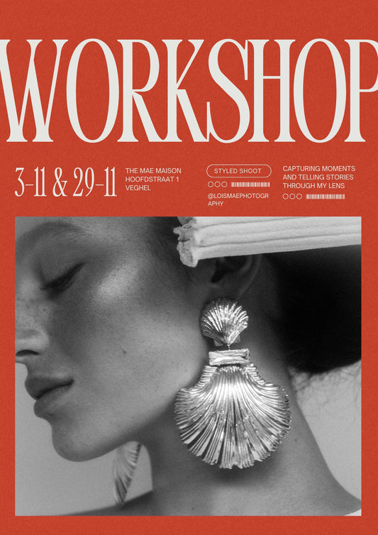 WORKSHOP Maandag 3 NOVEMBER